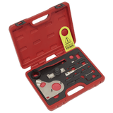 Sealey VSE5086A Diesel Engine Timing Tool Kit - for Renault, Mercedes, Nissan, GM 1.6D, 2.0, 2.3 dCi/CDTi - Chain Drive - VSE5086A - Sealey Tools UK - Workshop Tool Storage