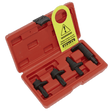 Sealey VSE5921 Petrol Engine Timing Tool Kit - for VAG 1.2 3 - Cylinder (6v/12v) - Chain Drive - VSE5921 - Sealey Tools UK - Workshop Tool Storage