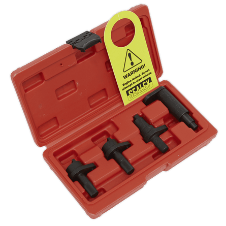 Sealey VSE5921 Petrol Engine Timing Tool Kit - for VAG 1.2 3 - Cylinder (6v/12v) - Chain Drive - VSE5921 - Sealey Tools UK - Workshop Tool Storage