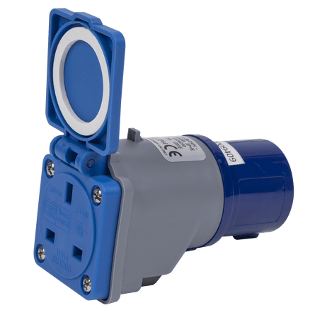 Sealey W1613PS Socket Adaptor 16A/13A 230V - W1613PS - Sealey Tools UK - Workshop Tool Storage