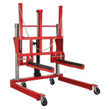 Sealey W508T Wheel Removal Trolley 500kg Adjustable Width - W508T - Sealey Tools UK - Workshop Tool Storage