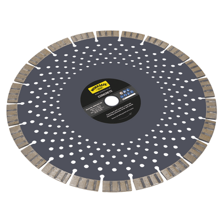 Sealey WDC300/20 Concrete Cutting Disc Dry Use 300mm - WDC300/20 - Sealey Tools UK - Workshop Tool Storage