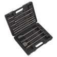 Sealey WDCS SDS Plus Drill Bit & Chisel Set 13pc - WDCS - Sealey Tools UK - Workshop Tool Storage