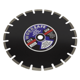 Sealey WDT350 Asphalt/Tarmac Diamond Blade 350 x 25mm - WDT350 - Sealey Tools UK - Workshop Tool Storage