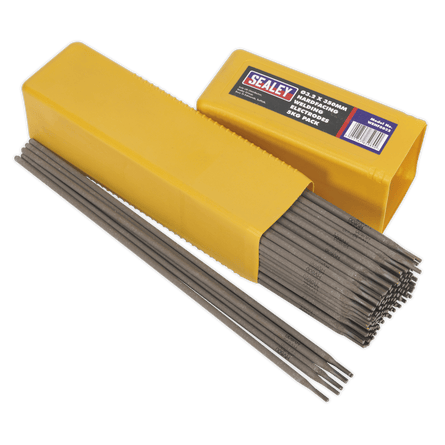 Sealey WEHF5032 Welding Electrodes Hardfacing 3.2 x 350mm 5kg Pack - WEHF5032 - Sealey Tools UK - Workshop Tool Storage