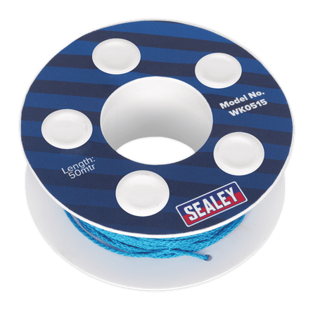 Sealey WK0515 Windscreen Cutting Wire 50m - Nylon - WK0515 - Sealey Tools UK - Workshop Tool Storage