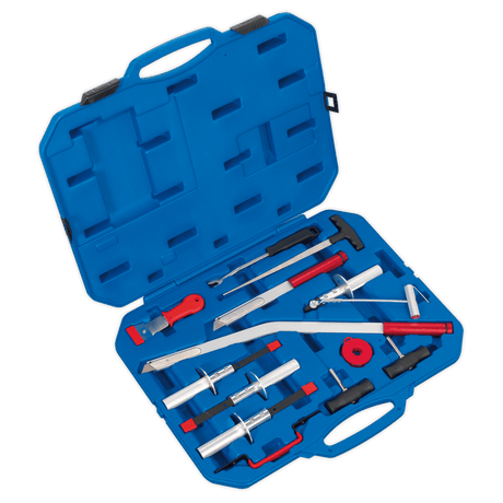 Sealey WK14 14pc Windscreen Removal Tool Kit - WK14 - Sealey Tools UK - Workshop Tool Storage