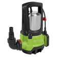 Sealey WPD415 High Flow Submersible Stainless Dirty Water Pump Automatic 333L/min 230V - WPD415 - Sealey Tools UK - Workshop Tool Storage