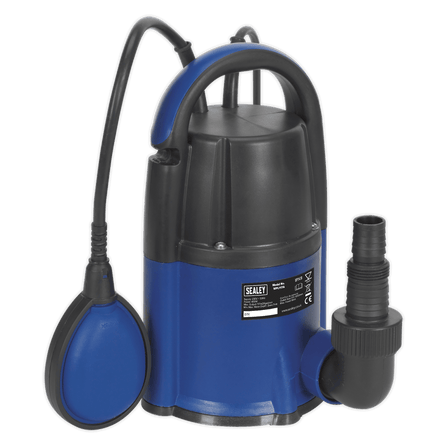 Sealey WPL117A Submersible Water Pump Automatic Low Level 2mm 117L/min 230V - WPL117A - Sealey Tools UK - Workshop Tool Storage