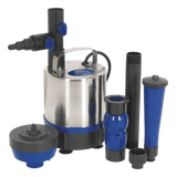 Sealey WPP3000S Submersible Pond Pump Stainless Steel 3000L/hr 230V - WPP3000S - Sealey Tools UK - Workshop Tool Storage