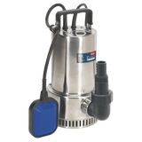 Sealey WPS250A Submersible Stainless Water Pump Automatic 250L/min 230V - WPS250A - Sealey Tools UK - Workshop Tool Storage
