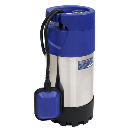 Sealey WPS92A Submersible Stainless Water Pump Automatic 92L/min 40m Head 230V - WPS92A - Sealey Tools UK - Workshop Tool Storage