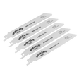 Sealey WRS3013/150 Reciprocating Saw Blade 150mm 14tpi - Pack of 5 - WRS3013/150 - Sealey Tools UK - Workshop Tool Storage