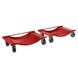Sealey WS454 Wheel Dolly Set 454kg Capacity - WS454 - Sealey Tools UK - Workshop Tool Storage