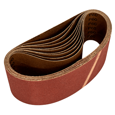 Sealey WSB6260 Sanding Belt 100 x 620mm 60Grit - Pack of 10 - WSB6260 - Sealey Tools UK - Workshop Tool Storage