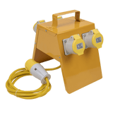Sealey WSSB16 CEE 4 - Way Splitter Box 1.5mm Cable 16A Plug - WSSB16 - Sealey Tools UK - Workshop Tool Storage