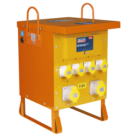 Sealey WST10000 110V 10kVA Single Phase Site Transformer - WST10000 - Sealey Tools UK - Workshop Tool Storage