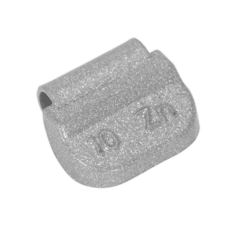 Sealey WWSH10 Wheel Weight 10g Hammer - On Zinc for Steel Wheels Pack of 100 - WWSH10 - Sealey Tools UK - Workshop Tool Storage