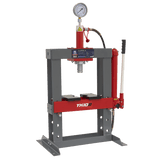 Sealey YK10B Hydraulic Press 10tonne Bench Type - YK10B - Sealey Tools UK - Workshop Tool Storage