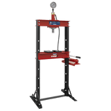 Sealey YK10F Hydraulic Press 10tonne Floor Type - YK10F - Sealey Tools UK - Workshop Tool Storage