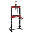 Sealey YK12F Hydraulic Press 12 Tonne Floor Type - YK12F - Sealey Tools UK - Workshop Tool Storage