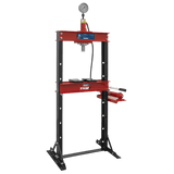 Sealey YK12F Hydraulic Press 12 Tonne Floor Type - YK12F - Sealey Tools UK - Workshop Tool Storage