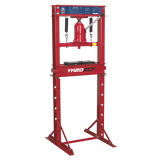 Sealey YK20ECF Hydraulic Press 20tonne Economy Floor Type - YK20ECF - Sealey Tools UK - Workshop Tool Storage