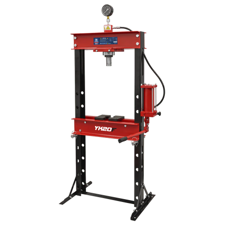 Sealey YK20F Hydraulic Press 20tonne Floor Type - Presses - SLY-12652 - Sealey Tools UK - Workshop Tool Storage