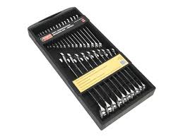 Siegen S0564 From Sealey Combination Spanner Set 25pc Metric - Spanners - SLY-12080 - Sealey Tools UK - Workshop Tool Storage