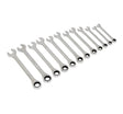 Siegen S0634 From Sealey Ratchet Combination Spanner Set 12pc Metric - Spanners - SLY-12567 - Sealey Tools UK - Workshop Tool Storage