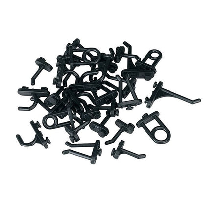 Siegen S0766 From Sealey Hook Assortment for Composite Pegboard 30pc - Tool Storage - SLY-13790 - Sealey Tools UK - Workshop Tool Storage