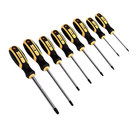 Siegen S0897 From Sealey TRX - Star Screwdriver Set 8pc - Screwdrivers - SLY-16617 - Sealey Tools UK - Workshop Tool Storage