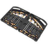 Siegen S0916 16pc T - Handle TRX - Star* & Hex Key Set - S0916 - Sealey Tools UK - Workshop Tool Storage