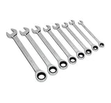 Siegen S0984 From Sealey Combination Ratchet Spanner Set 8pc Imperial - Spanners - SLY-17987 - Sealey Tools UK - Workshop Tool Storage