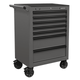 Superline Pro AP26479TG 7 Drawer Rollcab with Ball - Bearing Slides ‚¬€œ Grey/Black - AP26479TG - Sealey Tools UK - Workshop Tool Storage
