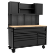Superline Pro AP5210BE 10 Drawer Mobile Workstation - AP5210BE - Sealey Tools UK - Workshop Tool Storage