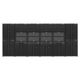 Superline Pro APMS16HFP Rapid - Fit 4.6m Modular Garage Storage System - APMS16HFP - Sealey Tools UK - Workshop Tool Storage