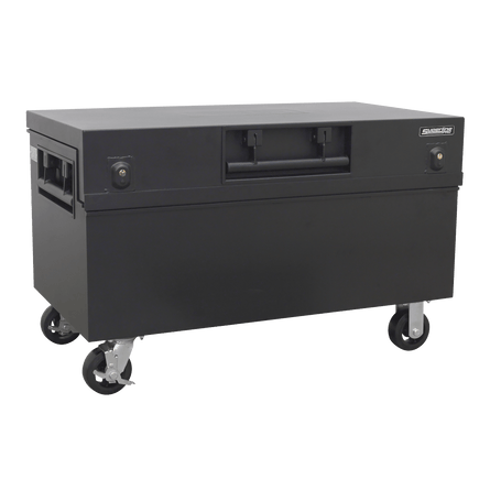 Superline Pro SSB06COMBO Site Box 1125 x 610 x 625mm with Wheel Kit - SSB06COMBO - Sealey Tools UK - Workshop Tool Storage