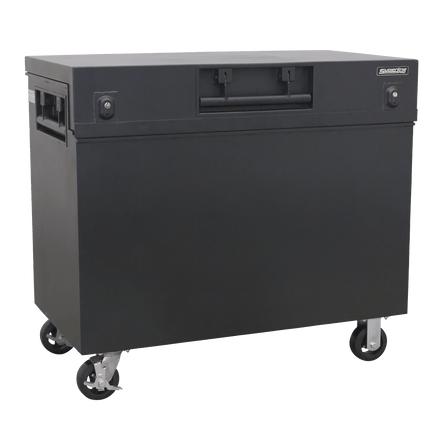 Superline Pro SSB07COMBO Site Box 1125 x 610 x 925mm with Wheel Kit - SSB07COMBO - Sealey Tools UK - Workshop Tool Storage